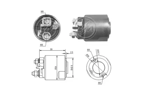 магнитен превключвател, стартер ERA ZM2491