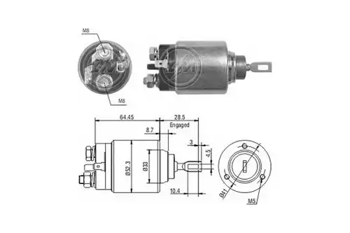 магнитен превключвател, стартер ERA ZM374