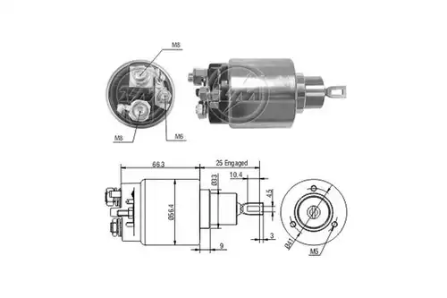 магнитен превключвател, стартер ERA ZM3775