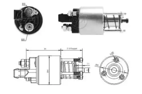 магнитен превключвател, стартер ERA ZM4397