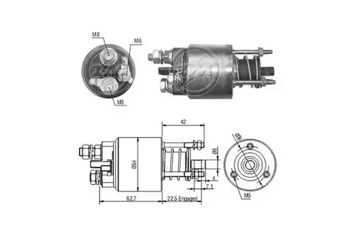 магнитен превключвател, стартер ERA ZM6395