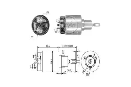 магнитен превключвател, стартер ERA ZM773