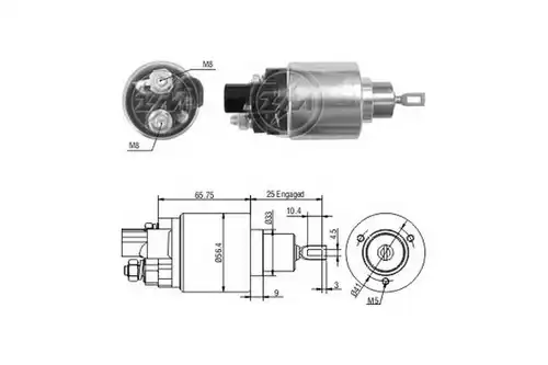 магнитен превключвател, стартер ERA ZM978