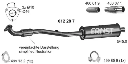 предно гърне ERNST 012287