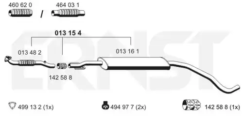 средно гърне ERNST 013154