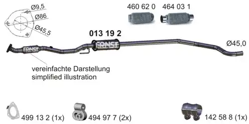 средно гърне ERNST 013192