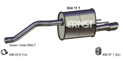 крайно гърне ERNST 034111