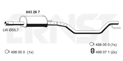 средно гърне ERNST 043267