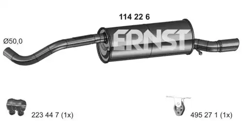 крайно гърне ERNST 114226