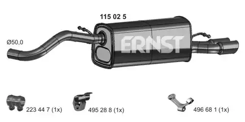 крайно гърне ERNST 115025