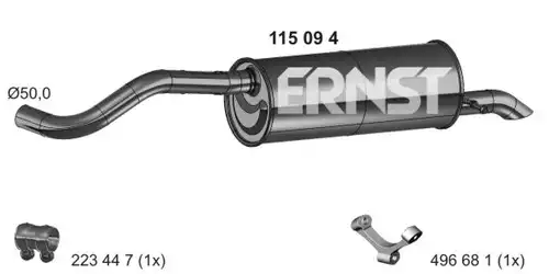 крайно гърне ERNST 115094