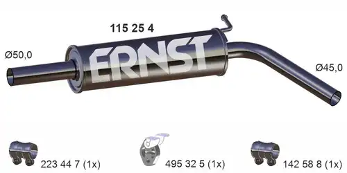 средно гърне ERNST 115254