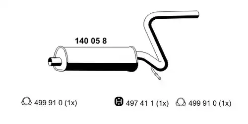 средно гърне ERNST 140058