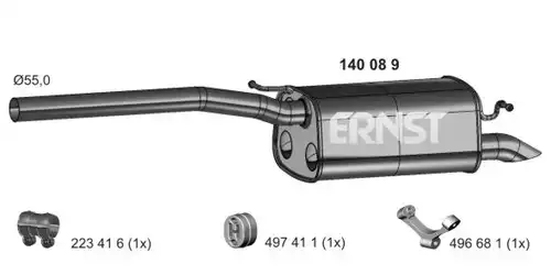 крайно гърне ERNST 140089