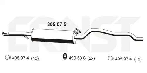 средно гърне ERNST 305075