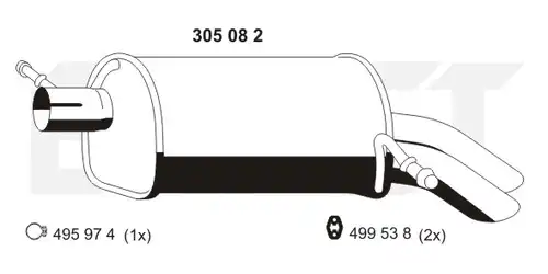 крайно гърне ERNST 305082