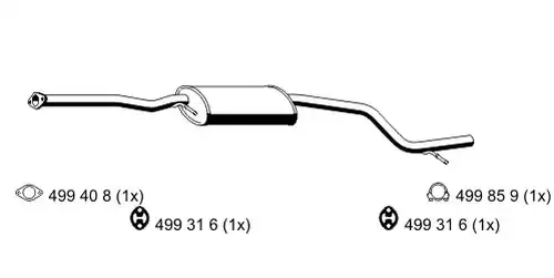 предно гърне ERNST 343008