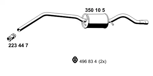 крайно гърне ERNST 350105