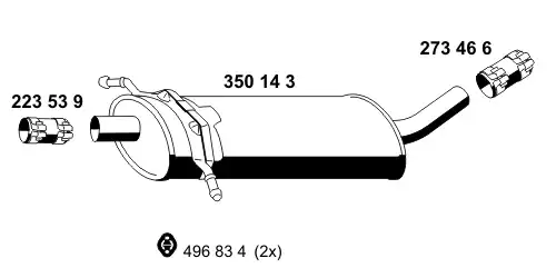 средно гърне ERNST 350143