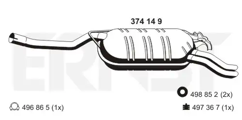 крайно гърне ERNST 374149