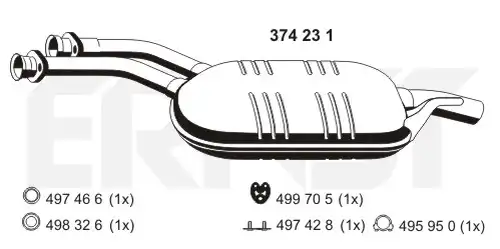 средно гърне ERNST 374231