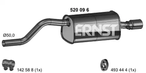 крайно гърне ERNST 520096