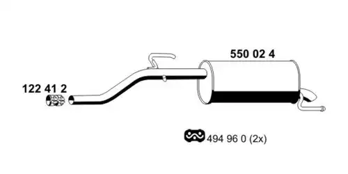 крайно гърне ERNST 550024