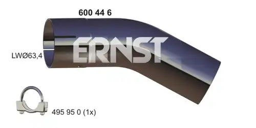 изпускателна тръба ERNST 600446