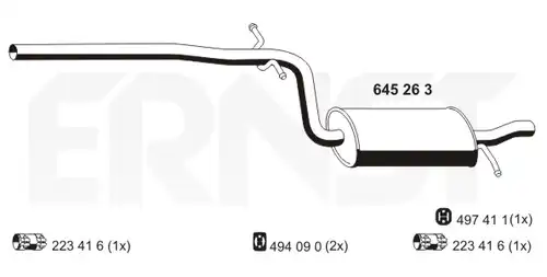 средно гърне ERNST 645263