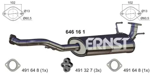 средно гърне ERNST 646161