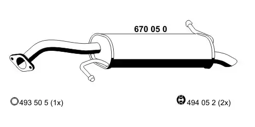 крайно гърне ERNST 670050