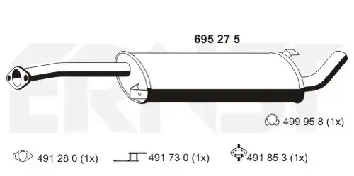 средно гърне ERNST 695275