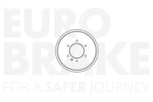 спирачен барабан EUROBRAKE 5825261401