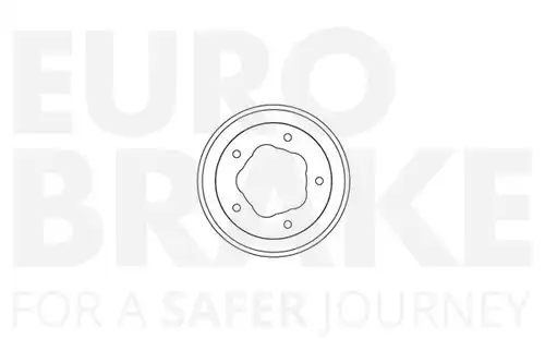 спирачен барабан EUROBRAKE 5825262504