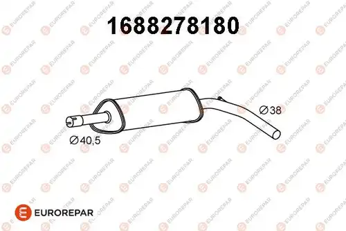 средно гърне EUROREPAR 1688278180