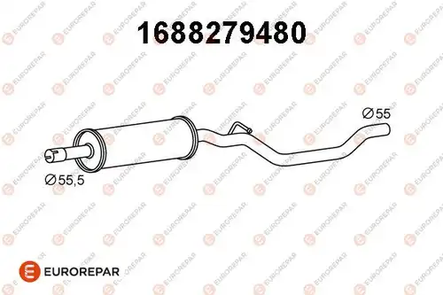 предно гърне EUROREPAR 1688279480