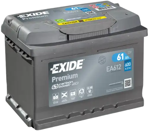 стартов акумулатор EXIDE EA612