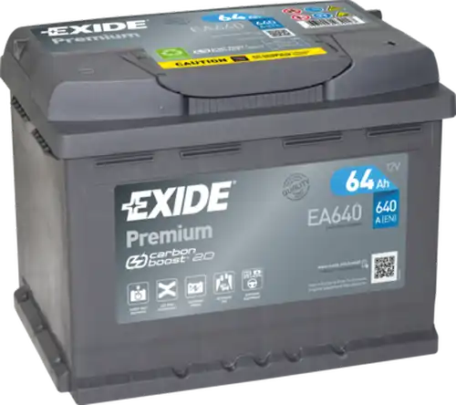 стартов акумулатор EXIDE EA640