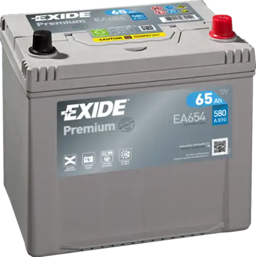 стартов акумулатор EXIDE EA654