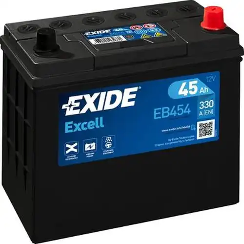 стартов акумулатор EXIDE EB454