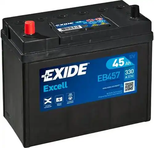 стартов акумулатор EXIDE EB457