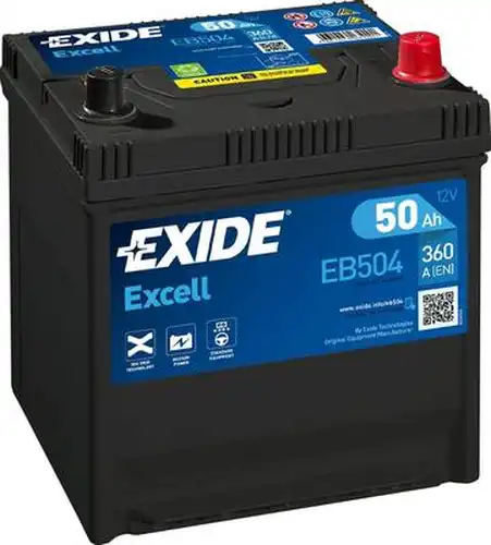 стартов акумулатор EXIDE EB504