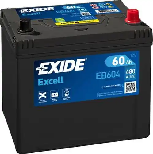 стартов акумулатор EXIDE EB604