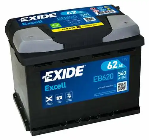 стартов акумулатор EXIDE EB620