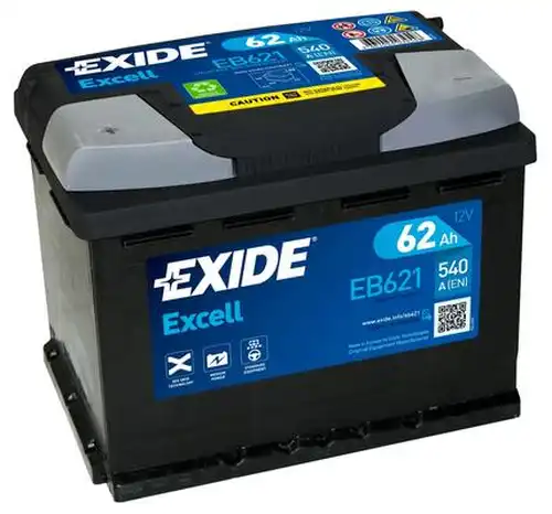 стартов акумулатор EXIDE EB621