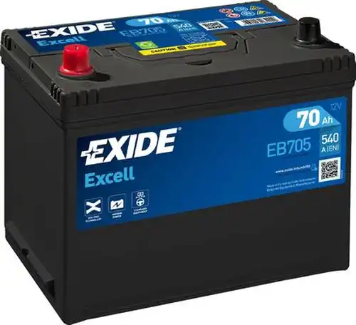 стартов акумулатор EXIDE EB705