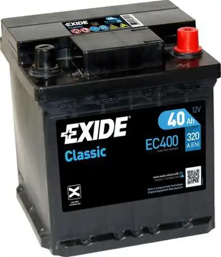 стартов акумулатор EXIDE EC400