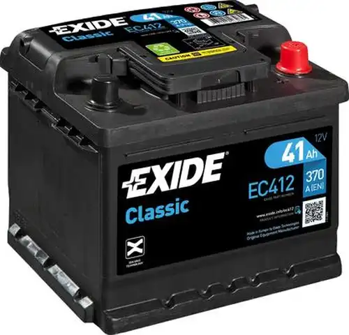 стартов акумулатор EXIDE EC412