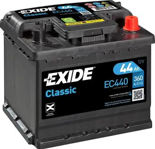 стартов акумулатор EXIDE EC440