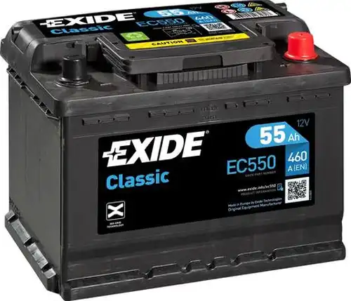 стартов акумулатор EXIDE EC550